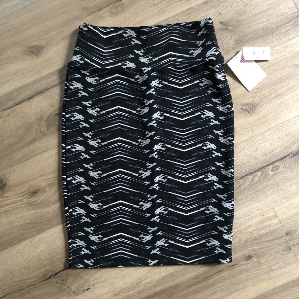 2/$20 Lularoe Cassie Skirt with Airplanes
